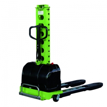 500kg便攜式半電動堆高車 電動自體登高車