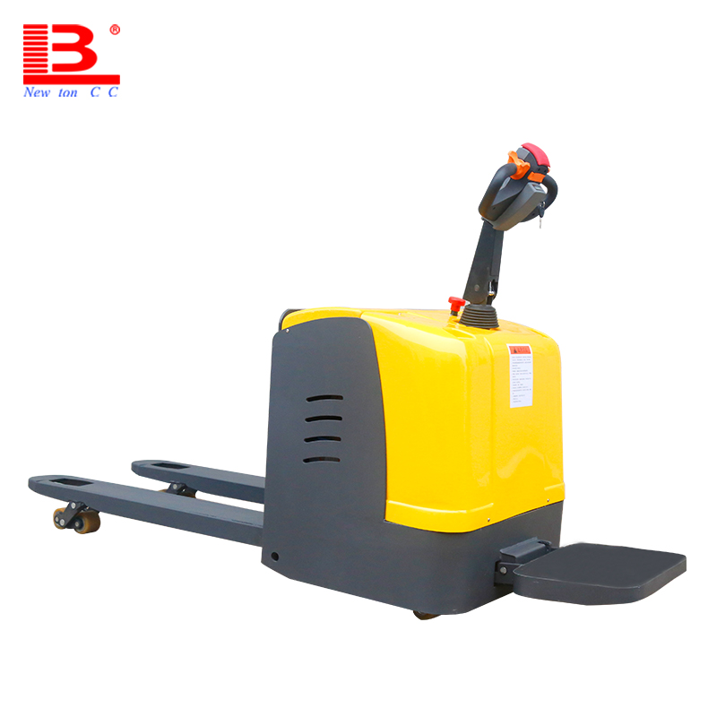 電動搬運車廠家定制站駕式電動液壓搬運車2噸3噸電動裝卸搬運工具